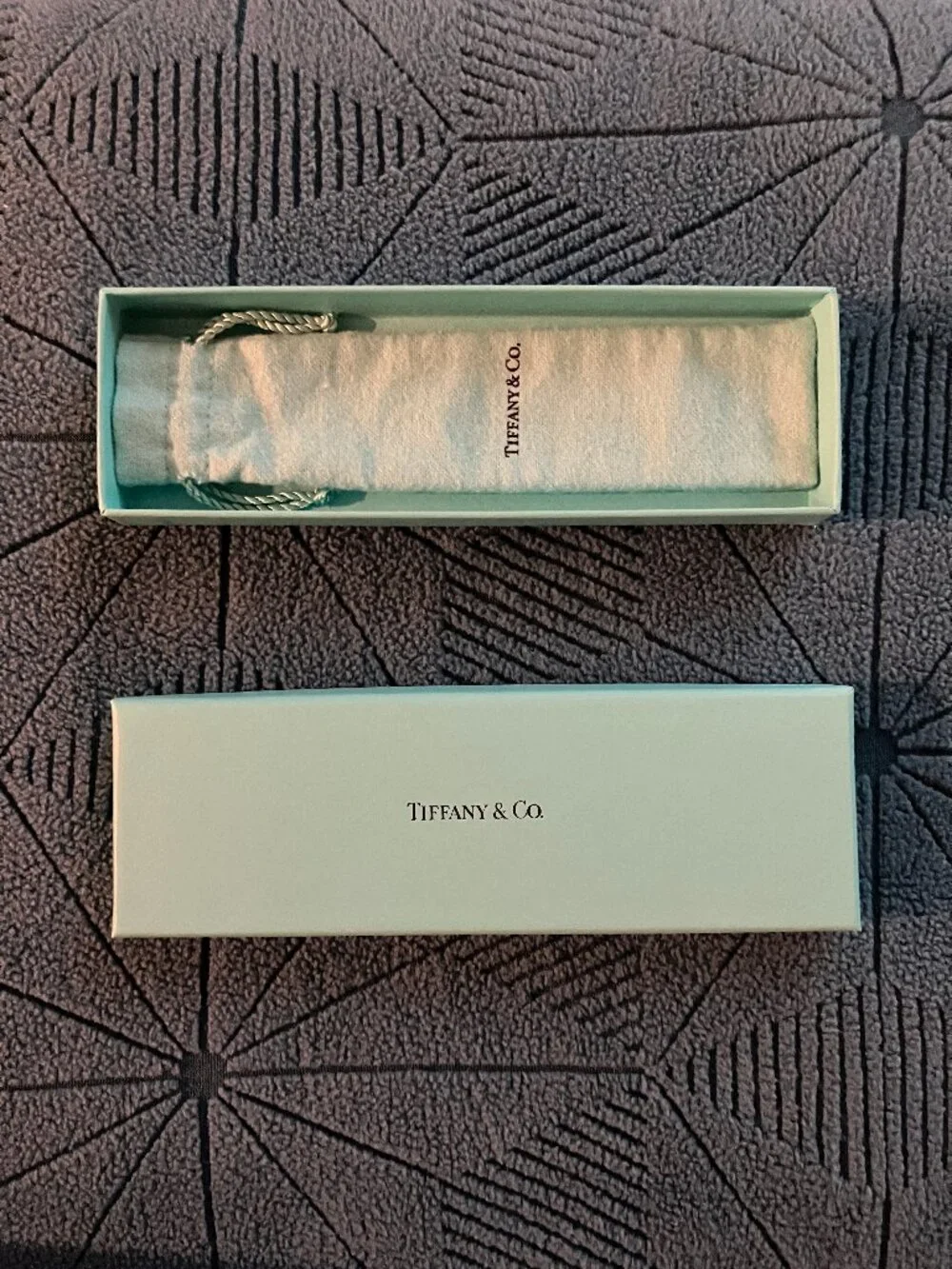 Tiffany & Co. Pen Box & Dust Pouch - Tiffany Blue - Like New
